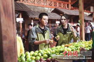 賈乃亮為保亭扶貧攻堅代言 推廣保亭土特產品